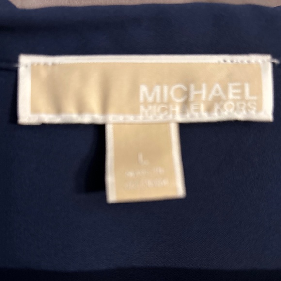 Michael Kors 1/2 Zip Blouse - Picture 2 of 3